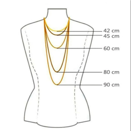 زنجیر نقره مردانه گیرا مدل G62-50
