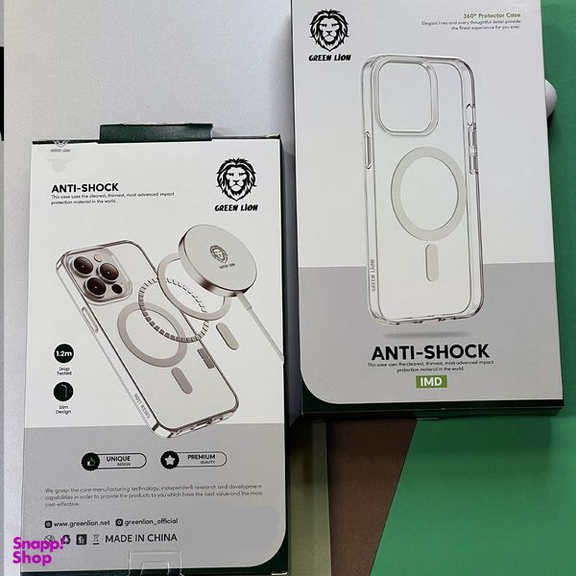 کاور گوشی موبایل گرین مدل Anti-Shock Magsafe مناسب اپل iPhone 14 Pro