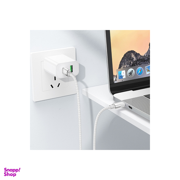 کابل شارژ 60 وات Type-C نکسا مدل L71 طول 1.2 متر