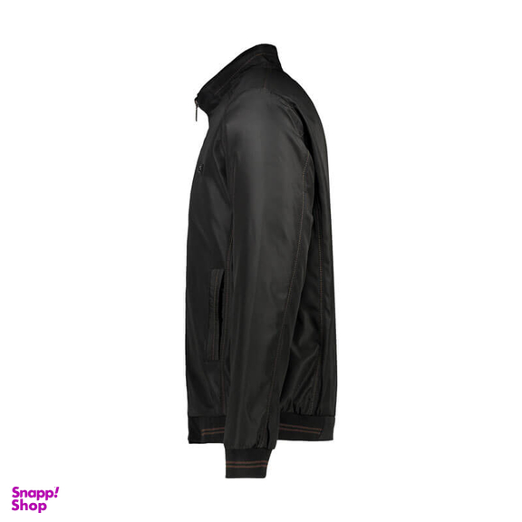 کاپشن مردانه والیانت استایل مدل کمرکش رنگ مشکی