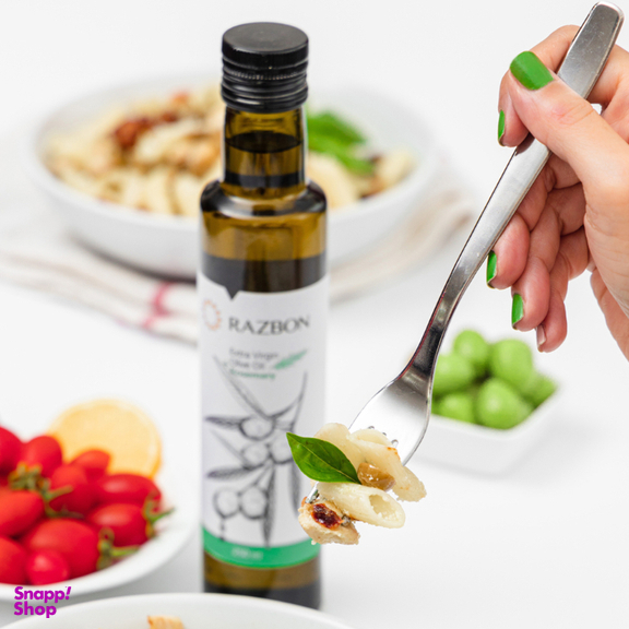 روغن زیتون فرابکر حاوی عصاره طبیعی رزماری رزبن حجم 250 میلی لیتر