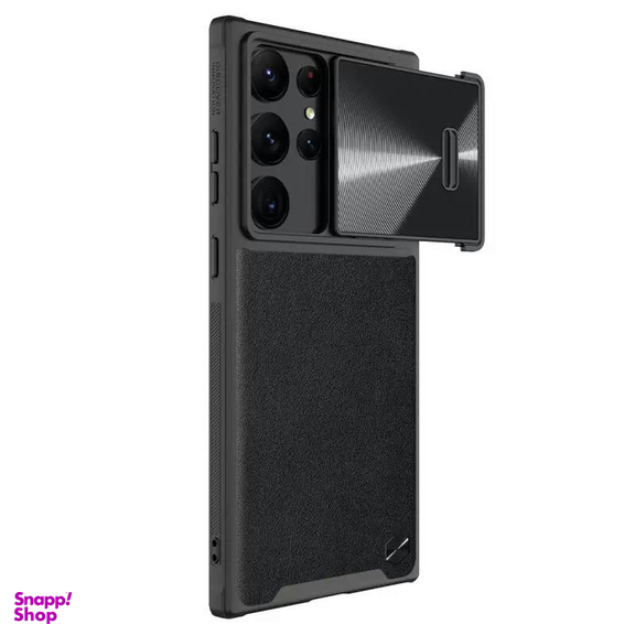 کاور نیلکین مدل CamShield Leather S Case مناسب برای گوشی موبایل سامسونگ Galaxy S23 Ultra