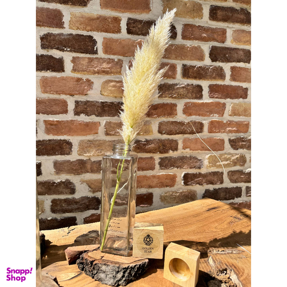 بطری شیشه ای درب مربع گلدن استار مدل G1