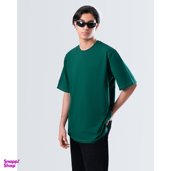 تیشرت مدل Basic رنگ سبز یشمی
