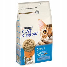 غذای خشک گربه بالغ پورینا مدل Cat Chow وزن 1.5 کیلوگرم