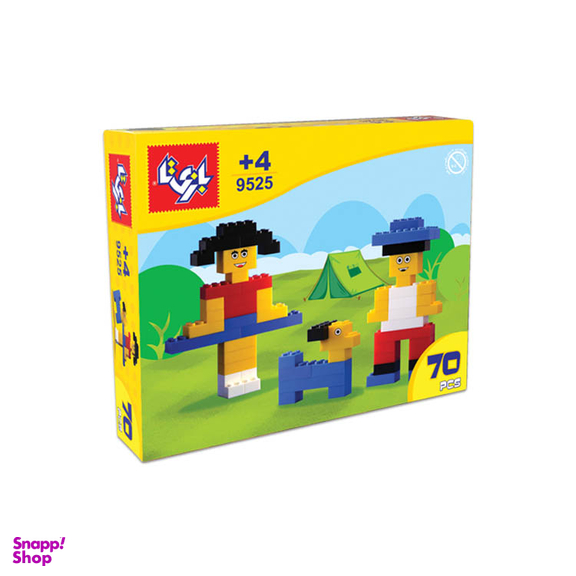لگو 70 قطعه بازیتا طرح دوستی کد 070