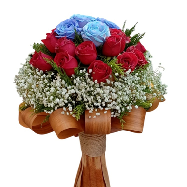 دسته گل طبیعی گلی کد 20095