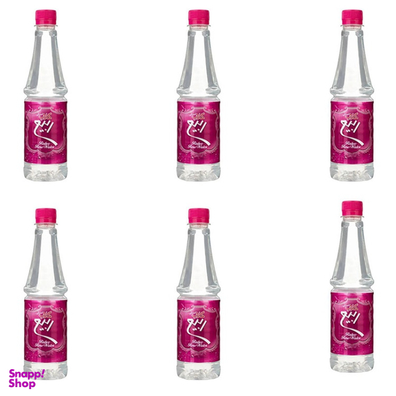 گلاب ربیع حجم 430 میلی لیتر بسته 6 عددی