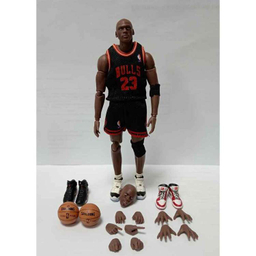 اکشن فیگور مافکس بسکتبال مایکل جردن طرح Michael Jordan Chicago Bulls Siah