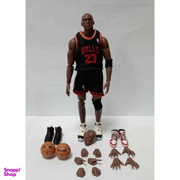اکشن فیگور مافکس بسکتبال مایکل جردن طرح Michael Jordan Chicago Bulls Siah