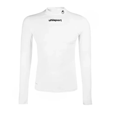 بلوز ورزشی مردانه آلشپرت مدل استرچ انگشتی ALA -002 رنگ سفید