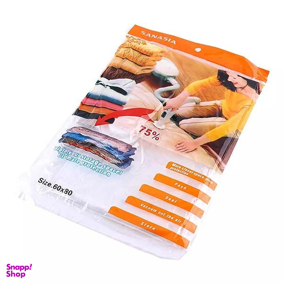 کیسه وکیوم لباس کد 80 سایز 60×80 سانتی‌ متر
