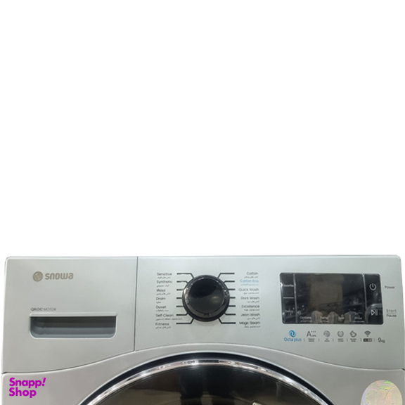 ماشین لباسشویی اسنوا مدل SWM-E92S ظرفیت ۹ کیلوگرم