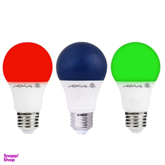 لامپ ال ای دی 9 وات پارس شعاع توس پایه E27 بسته 5 عددی