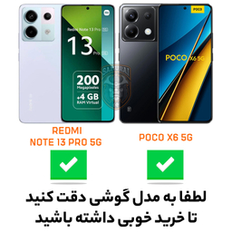 کاور گوشی موبایل سامورایی مدل YCADEN مناسب برای شیائومی Redmi Note 13 Pro 5G / Poco X6 5G