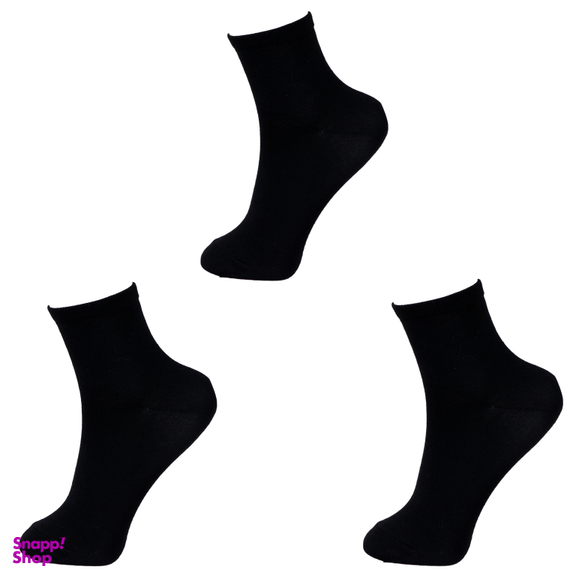 جوراب مردانه مدل نیم ساق کد 140 بسته 3 عددی