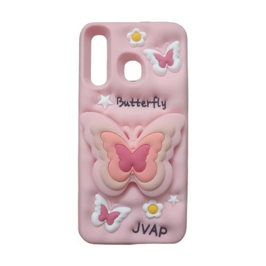 قاب گوشی موبایل سیلیکونی عروسکی مدل پروانه Butterfly کد 99 مناسب سامسونگ Galaxy A30S/A50/A50S