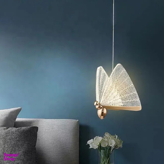چراغ آویز بی ال مدل پروانه
