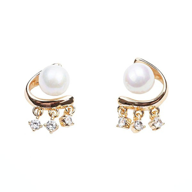 گوشواره دخترانه ژوپین کد 410230083