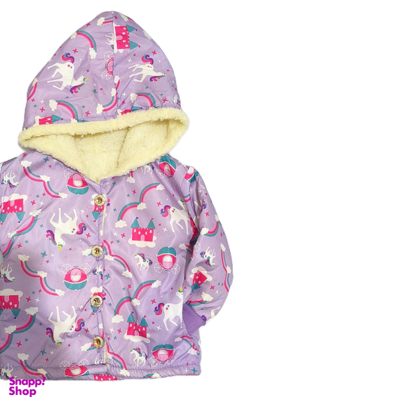کاپشن دخترانه مدل یونیکورن کد 122
