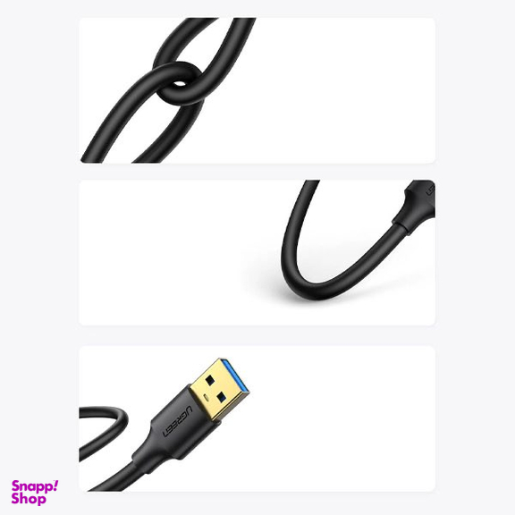 کابل Data Link USB 3.0 AM یوگرین مدل US128 کد 10370 طول 1 متر