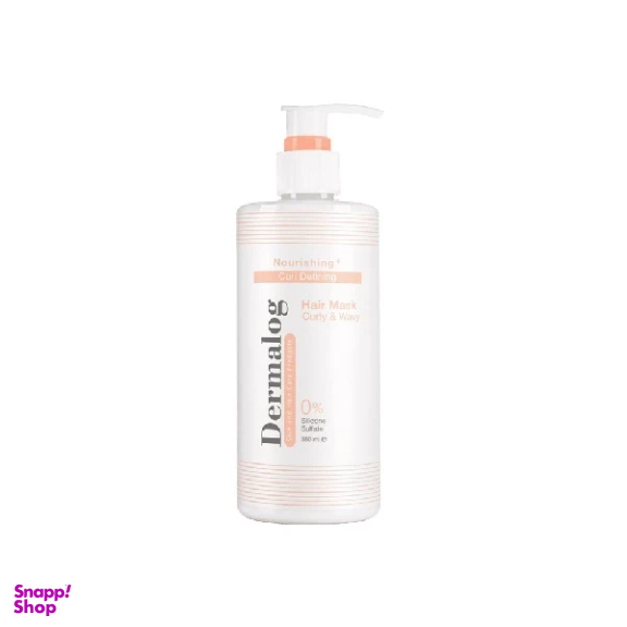 ماسک مو درمالوگ مدل Curly حجم 350 میلی لیتر