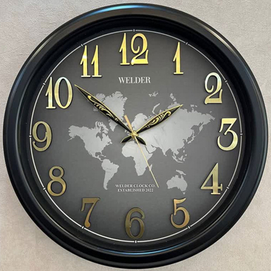 ساعت دیواری ولدر طرح جهان نما کد 545