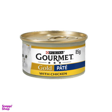 کنسرو غذای گربه گورمت مدل پته مرغ Chicken Pate وزن 85 گرم