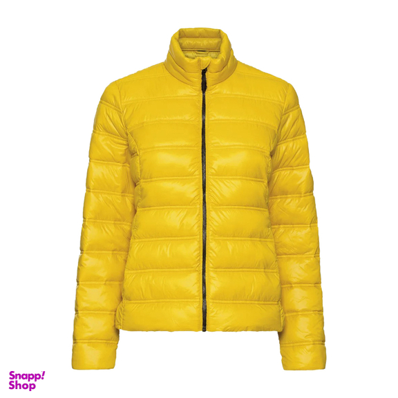 کاپشن زنانه اسمارا کد ESC01 رنگ زرد