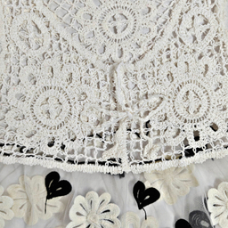 تاپ زنانه مدل دانتل پرو 1 رنگ سفید