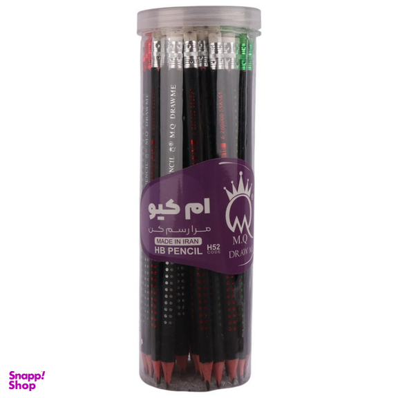 مداد مشکی ام کیو کد H52 بسته 48 عددی