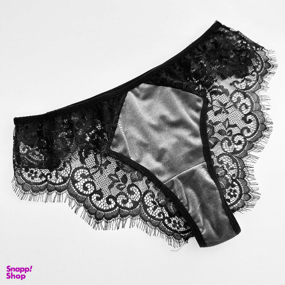 ست سوتین و شورت زنانه نوشه پوش مدل پلانچ کد 85001 رنگ طوسی