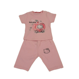 ست تیشرت و شلوارک دخترانه کد 70