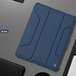 کیف کلاسوری نیلکین مدل Camshield Bumper مناسب برای تبلت اپل iPad Air 11 2024 / Air 10.9 2022 / Air 4 / Air 5 / Air 6 / Air 2020 / Ipad Pro 11 2020 / 2021 / 2022