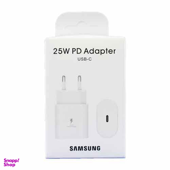 شارژر دیواری 25 وات سامسونگ به همراه کابل Type-C الدینیو مدل LC612C