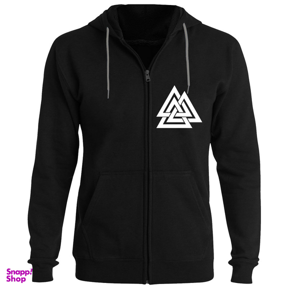 سویشرت مردانه طرح مثلث کد F05 رنگ مشکی