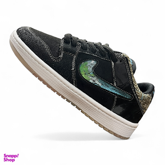 کتانی مردانه طرح نایکی مدل دراگون کد D67 رنگ مشکی