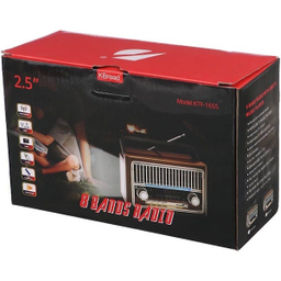 اسپیکر بلوتوثی قابل حمل کی تی اف مدل KTF-1655