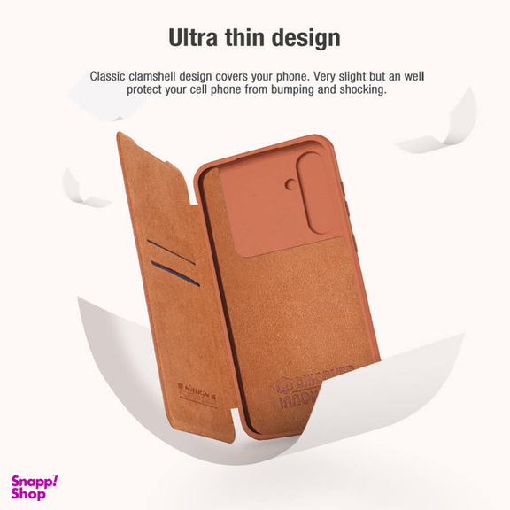 کیف کلاسوری نیلکین مدل Qin Pro Leather مناسب برای گوشی موبایل سامسونگ Galaxy S23 FE