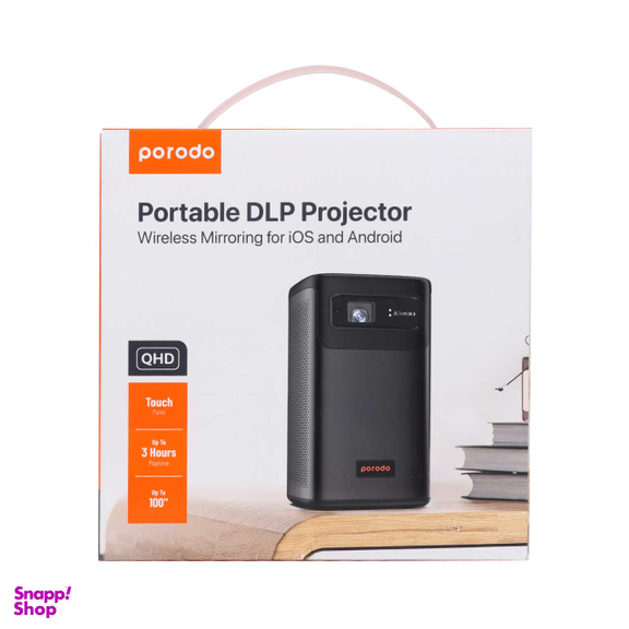 مینی ویدئو پروژکتور قابل حمل پرودو مدل PD-LSDLPP-BK
