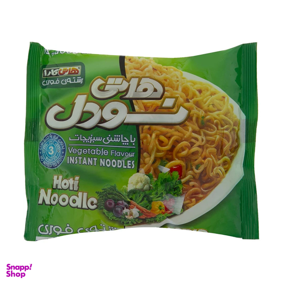 نودل هاتی کارا با طعم سبزیجات وزن 77 گرم