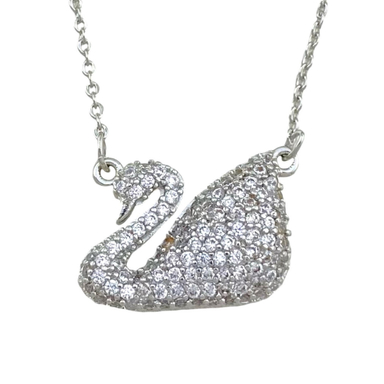 گردنبند زنانه سواروسکی مدل قو کد N4504