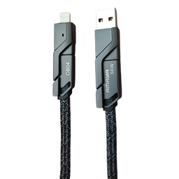 کابل شارژ Type-C/USB به Type-C/Lightning آمایا مدل CB04 طول 1 متر