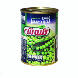 کنسرو نخود سبز گلنوش وزن 380 گرم