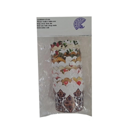 کاغذ کاپ کیک به گز طرح یلدایی بسته 12 عددی