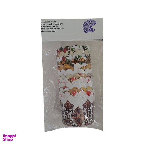 کاغذ کاپ کیک به گز طرح یلدایی بسته 12 عددی