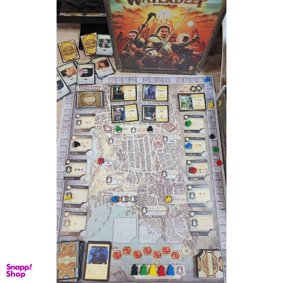 بازی فکری باز بازی مدل اربابان واتردیپ Lords of Waterdeep