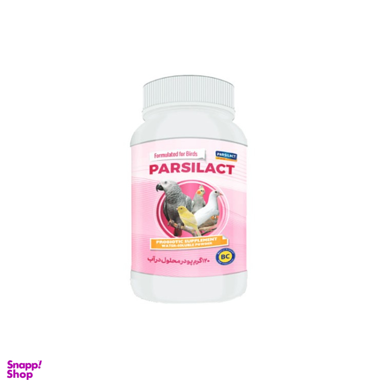 مکمل پرندگان خانگی پارسی لاکت مدل Bird-BC وزن 120 گرم
