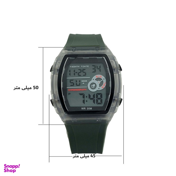 ساعت دیجیتال مردانه طرح ریچارد میل کد GR-2