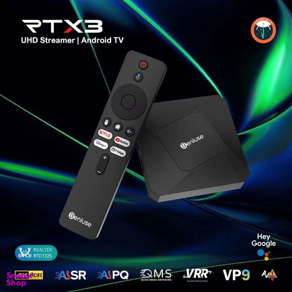 اندرویدباکس بنیوس مدل RTX3